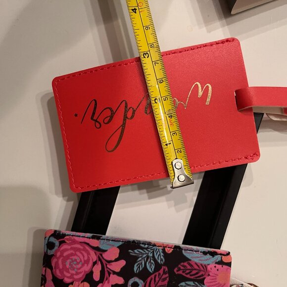 Floral Canyon Moon Luggage Tag Set Two Pieces Brand New Boxed Travel Gift (hx) - Picture 5 of 8